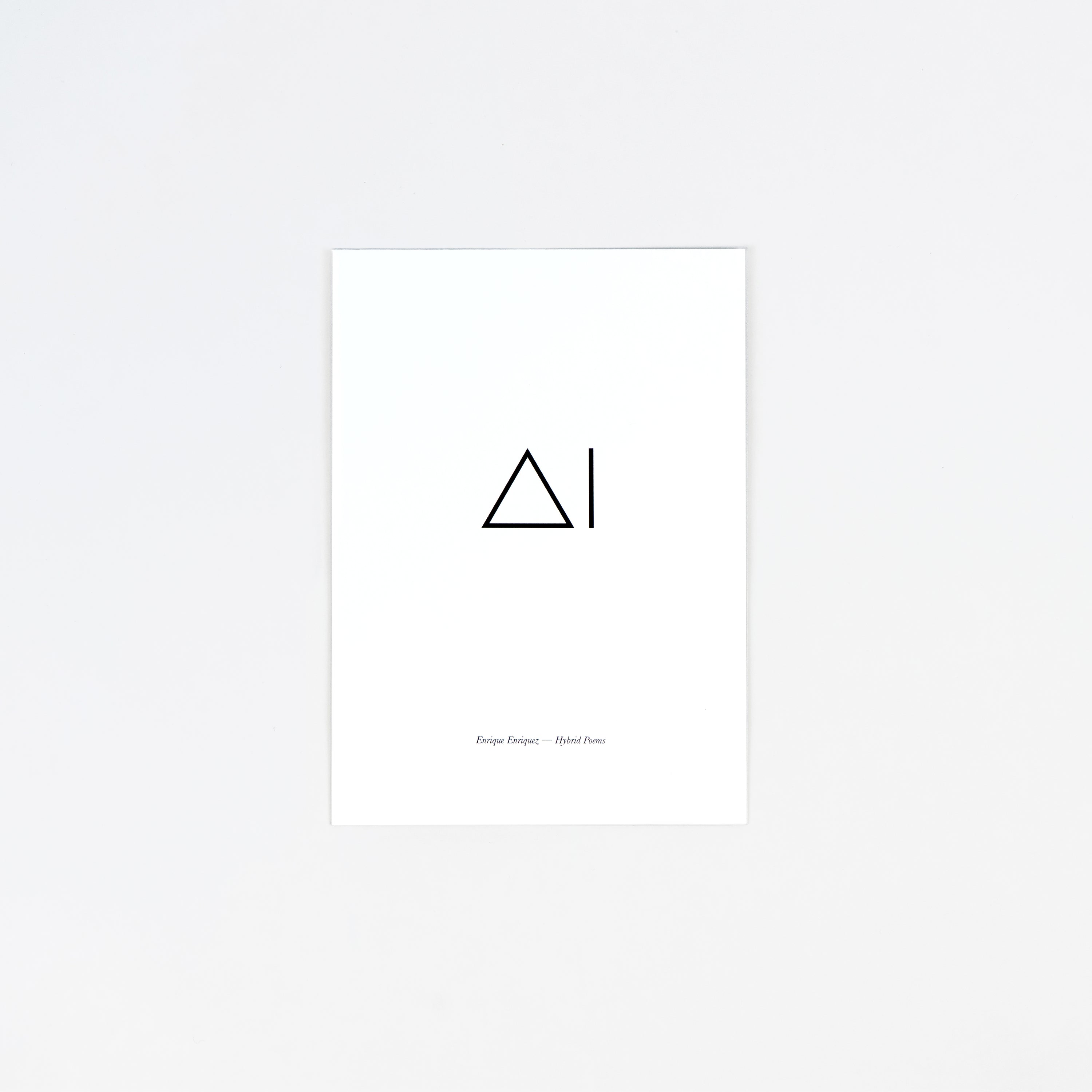 Postpoetic Machine ft. Enrique Enriquez (Ltd. Ed. of 5)